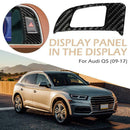 Carbon Fiber Hazard Light Switch Button Frame Trim for Audi Q5 2009-2017 LHD