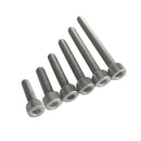 10pcs M5x12mm Titanium Hex Socket Allen Cap Head Button Threads Bolt Screws