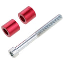 2Pcs CNC Frame Slider Crash Protector Fit for Motorcycle Motorbike Red