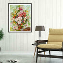 5D DIY Full Drill Diamond Painting Flowers Cross Stitch Mosaic Kits (W1668)