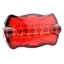 Battery Powered LED Bike Tail Light, Bright Bicycle Rear Cycling Safety