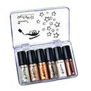 6 Colors Shimmering Pearlized Liquid Eyeshadow Set Eye Shadow Shade For Face