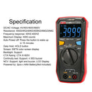 UT123 Digital Multimeter Safe EBTN Screen Auto Range Data Hold Voltage Tester