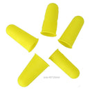 Anti-slip Hot Glue Gun Finger Cap Silicone Finger Cover Sleeve (Yellow 5pcs