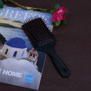 Hair Care Massage Flat Comb Brush Pin Reduce Hair Loss Healthy Tool Black