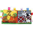 Cartoon Baby Cloth Book Colorful Early Learning Montessori Quiet Books