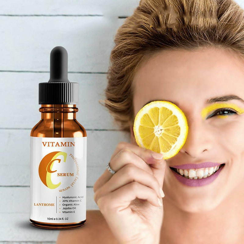Advanced Vitamin C Serum Hyaluronic Acid, Aloe Vera, Argan Oil & Vitamin E V5R4