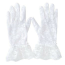 Fashion Women Bridal Evening Wedding Party Prom Driving Costume Lace Gloves