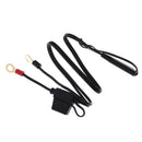 Motorcycle battery terminal ring connector harness 12v charger Y adapter cabl 3c