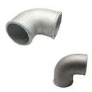 Universal 2.5" Cast Aluminium Elbow Pipe 90 Degree Intercooler Turbo Tight Bend