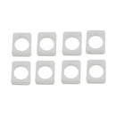 8pcs Replacement Seat Bushes Fix Worn for BMW Z3 Z3M Both Driver Passenger Seat