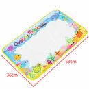 Coolplay 59x36cm colourful rainbow water drawing mat with 2 pen water mat