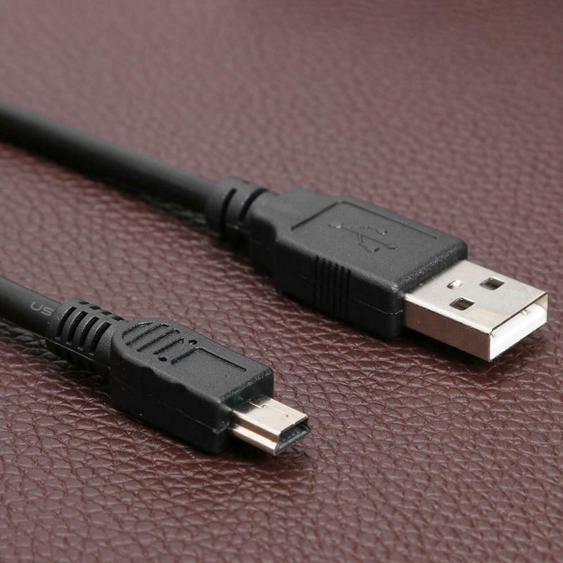 1.5m/4.9ft USB 2.0 A Male to Mini 5 Pin B Male Data Charging Cable Adapter