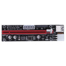 VER009C 4pin 6pin SATA Power PCI Express 1x to 16X Riser Extender Card fr Miner