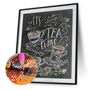 Blackboard Drawing 5D Diamond Painting Embroidery DIY Art Cross Stitch Kit