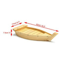 42X17X7.5Cm Japanese Cuisine Sushi Boats Sushi Tools Wood Handmade Simple S