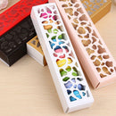 Macaron Paper Boxes Cookie Cake Box Wedding Party Openworkeful