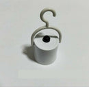 High Qualtiy E27 White ABS Light Holder Hook for LED Outdoor Emergency Bulb