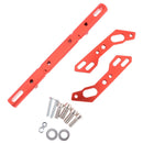 Aluminium Alloy Motorcycle Handlebar Balance Cross Bar Hand Lever DIY Orange