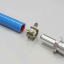 200pcs 1/4" 6mm Spring clip Fuel Oil Line Silicone Vacuum Hose Clamp New