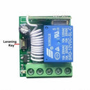 DC12V 1CH Relay Receiver RF Transmitter 433Mhz Wireless Remote Control Switch