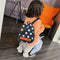 Women Canvas Backpack Teenager Girls Schoolbag Large Knapsack (Navy Blue)