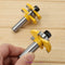 1/2" Shank Matched Tongue and Groove Router Bit Set Woodworking Milling Cutter