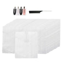 200pcs Disposable Hair Cutting Cape Gown Clear Salon Apron Cloth for Barber