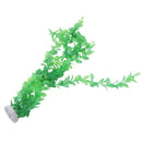 Green Plastic Plants Aquarium Tank Decoration, 20-Inch Long W1D8