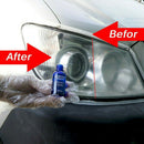 AU_Auto Headlight Lens Restoration Kit Lamp Car Repair Polish Cleaner Tools 10ml