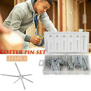 555pcs/Set Stainless Steel Split Pins Clevis Cotter Pin Fasteners Parts Tool Kit