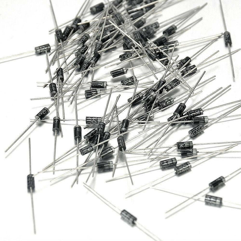 Whosale 100PCS 1A 1000V Diode 1N4007 IN4007 DO-41 Rectifie Diodes Kit Useful