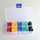 200pcs RV1.25-3 O-type Pre Insulated Ring Crimp Terminal Connector dsg NDJ