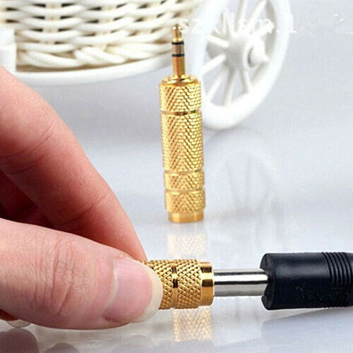 6.5mm Male Plug To 3.5mm Female Jack Stereo Headphone Audio Adapter Intriguing