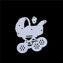 Baby Carriage Metal Cutting Dies Stencils for DIY Scrapbooking Card Making Decor