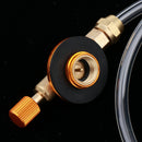 3FT Double Hose Propane Regulator for Propane Tank and Gas Grill Refill