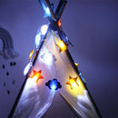 LED Decorative Lamp Star Moon Cloud Decorative Light Nonwovens Holiday Kids