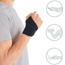 Wrist Support, Fully Adjustable Universal Strap - Relieves Joint Pain, Spra
