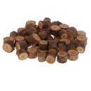 50 Pieces Natural Wood Round Log Slices Wooden Shape for Wood Crafts Woodworking
