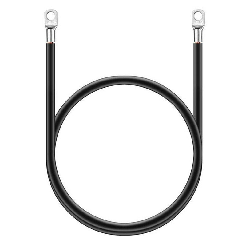 Copper Negative Battery Ground Cable Wire Terminal Kit 100A for RV Car Boat