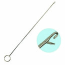 1pcs Metal Loop Fabric Tubes Turner Hook With Latch For Turning W1S9 Straps M5C5