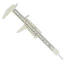 1Pcs Plastic Measure Vernier Caliper Ruler Permanent Makeup Tattoo Eyebrow