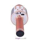 Bluetooth Wireless Microphone Karoke Stereo Mini Player Speaker Home KTV A