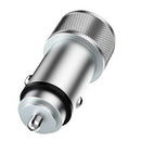Dual USB Charger Adapter 2.4A Fast Charging Car Phone Charger  12-24V Universal