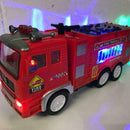 Electric Fire Engine Truck Car Siren Sound LED Lights Children Xmas Gift To T3K4