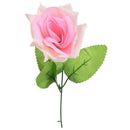 Artificial Light Pink Rose Leaf Vines Garland Plants Home Decoration Garden