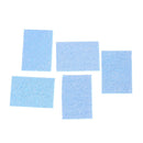 10pcs 6cm*6cm Soldering Iron Solder Tip Welding Cleaning Blue Sponge Pads Too ME