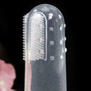 2pcs Small Large Dog Hygiene Finger Pet Dog Cat Dental Brushes Tooth Finger P9K3