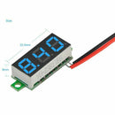 5pcs Mini Digital DC Voltmeter 0.28 Inch Two-Wire 2.5V-30V Mini Digital DC  V8E9