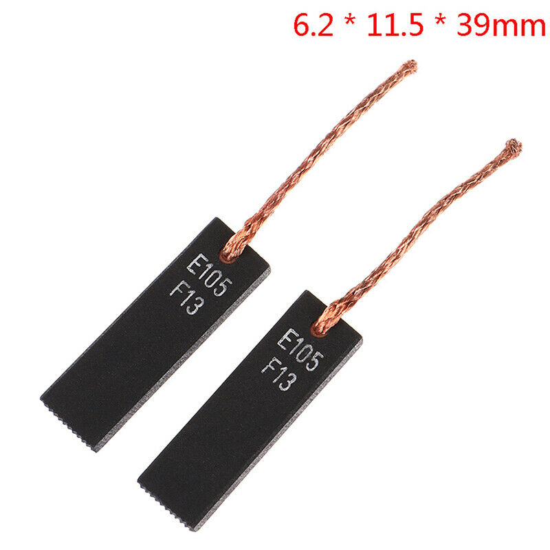 1pair 6.2 * 11.5 * 39 MM Vacuum Cleaner Carbon Brush Motor Carbon BrushJCAUJ Gw